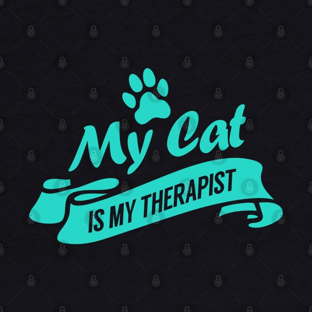 My Cat Is My Therapist by pako-valor